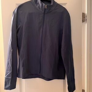Pact Blue Organic Cotton Activewear Jacket